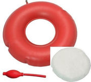 Ringkussen opblaasbaar 45 cm Ø - inclusief disposable hoes en pompje