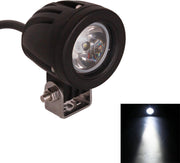 DC 9-32V 10W 1000LM 6500K Waterdicht Voertuig Autoboot Marine Externe werklampen Noodverlichting 30 graden Spotlicht LED-autolampen met 1 intense CREE LED-verlichting (wit licht)