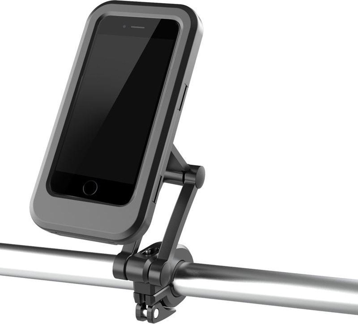Telefoonhouder Fiets -Waterdichte Fietshouder voor alle Telefoons van 4 tot 6.7 inch – Waterproof en Dustproof Bike Mount Holder – Fiets Stuur Houder voor onder andere  IPHONE 12(met magneet）/Samsung Galaxy