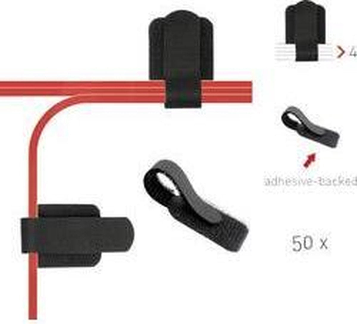 Kabelhouder Label the Cable PRO 3110 Zwart