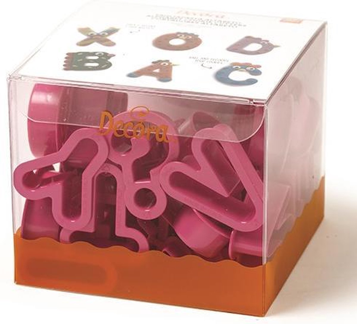 Decora Koekjes Uitsteker Set Alfabet -27st-