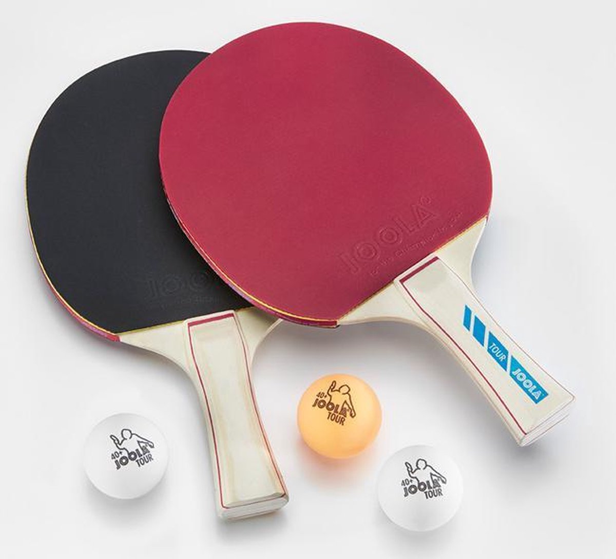 Joola Tafeltennisset TOUR - 2 bats en 3 ballen