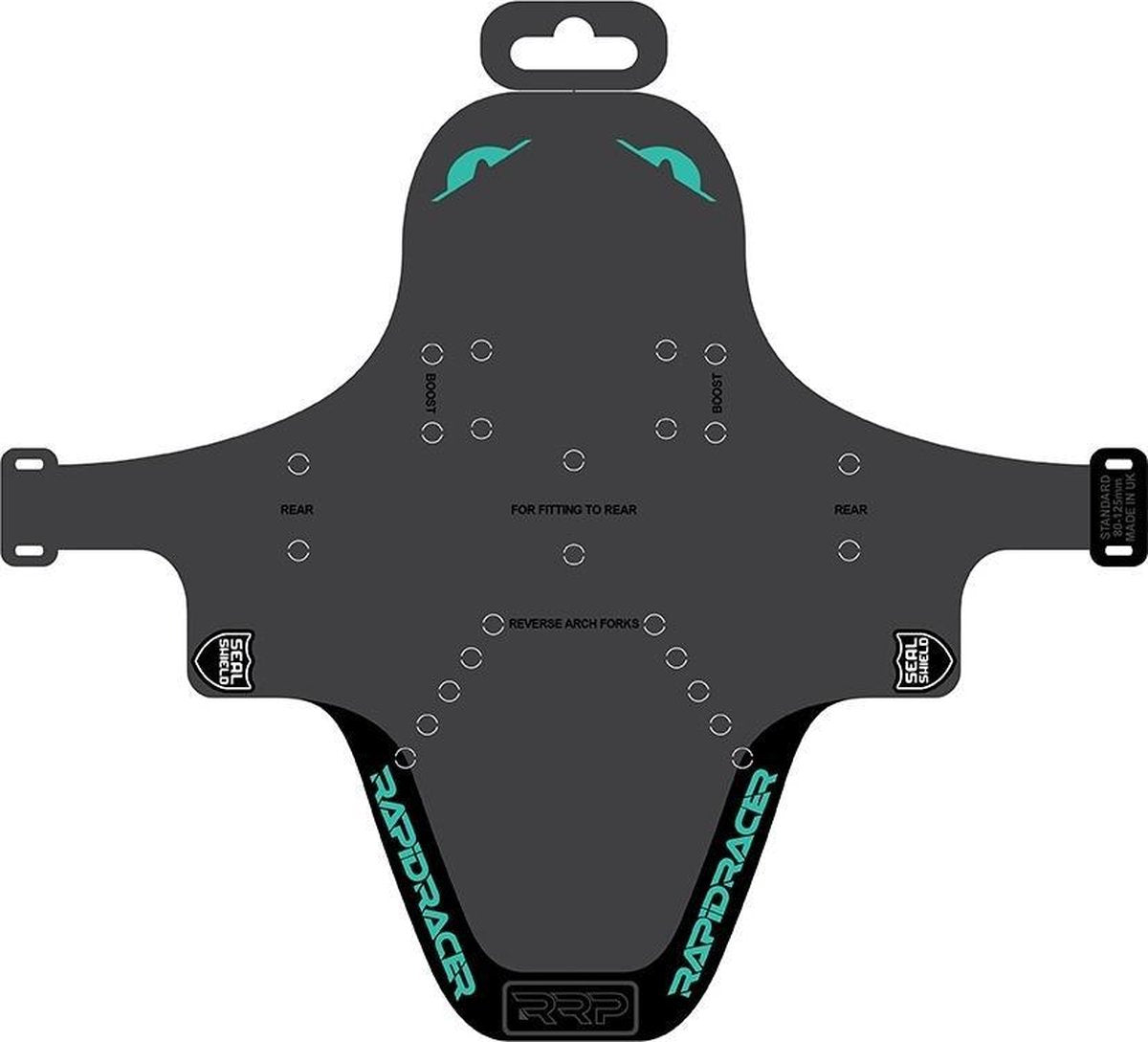 Rapidracerproducts Spatbord Enduroguard 80-120 Mtb Mm Turquoise