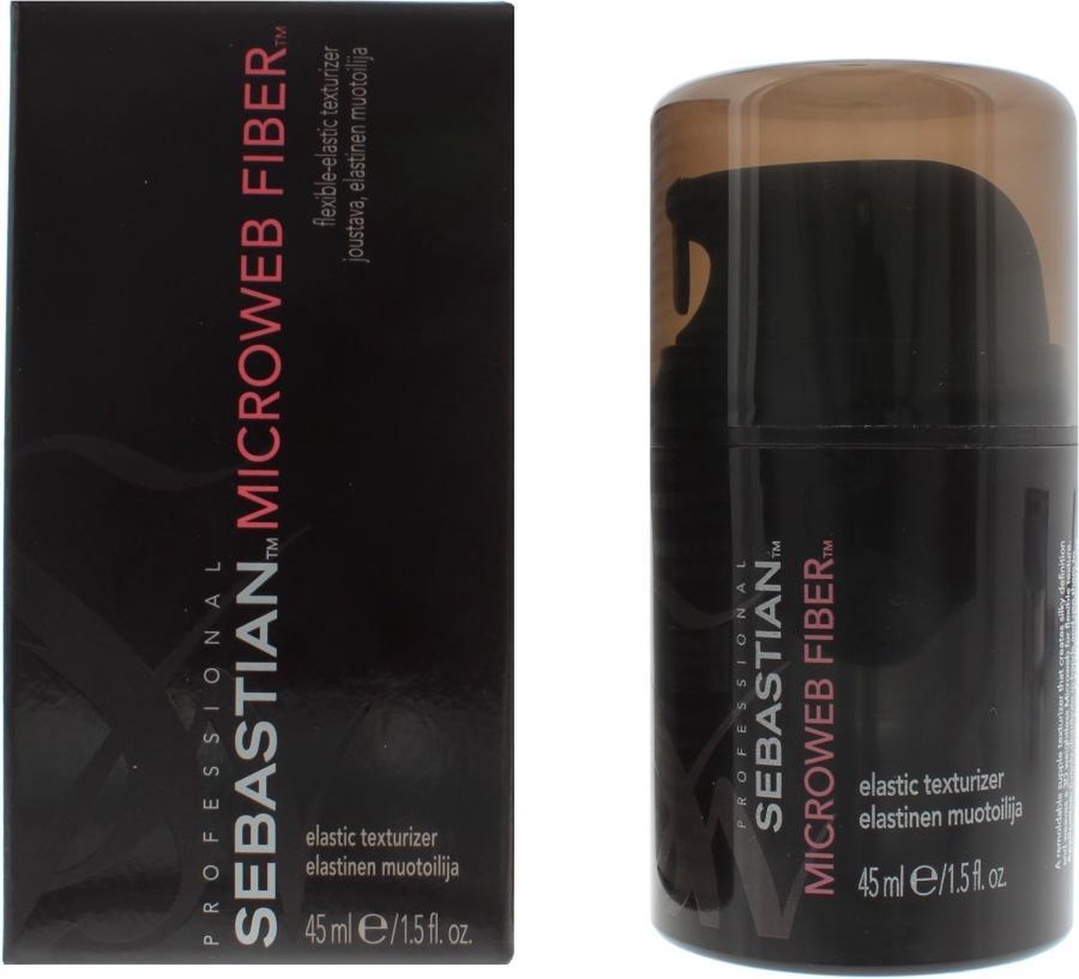 Sebastian Professional - Microweb Fiber Elastic Texturizer - Modelační krém pro definici a tvar vlasů