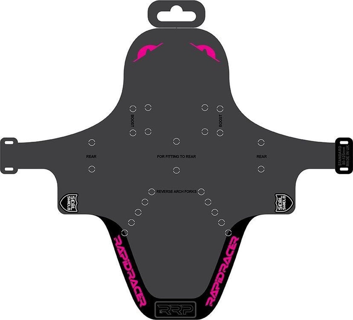 Rapidracerproducts Spatbord Enduroguard Mtb 80-120 Mm Roze