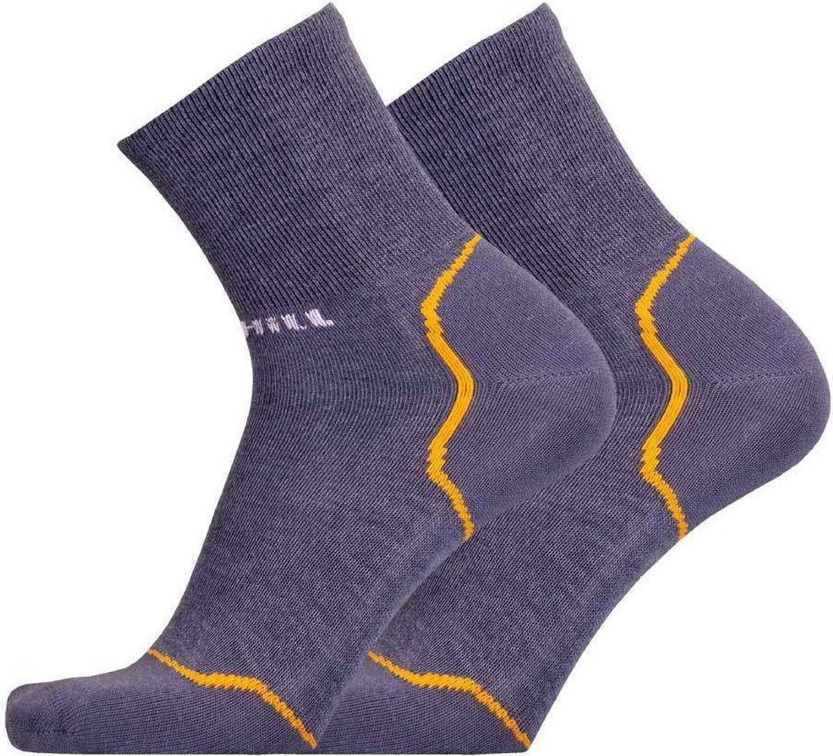 Uphillsport Wandelsokken Ruija Polyester/polyamide Blauw/oranje Mt 39-42