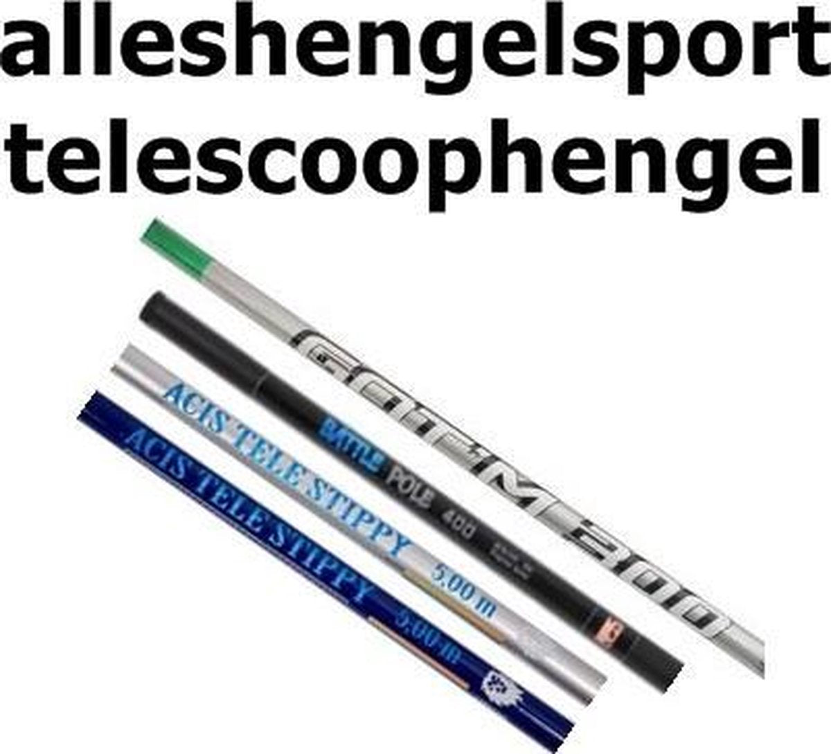 Telescoophengel alleshengelsport 7 meter
