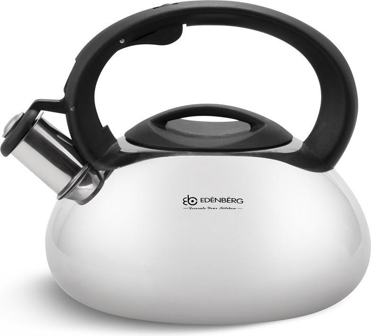 Edënbërg Classic Line - Luxe RVS Fluitketel - 3.0 liter