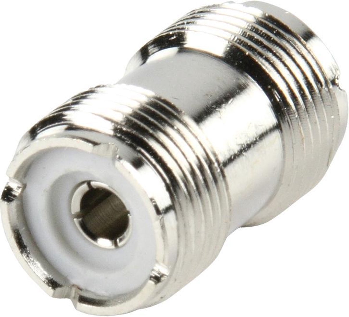 Antenna Adapter PL259 Female - PL259 Female Silver