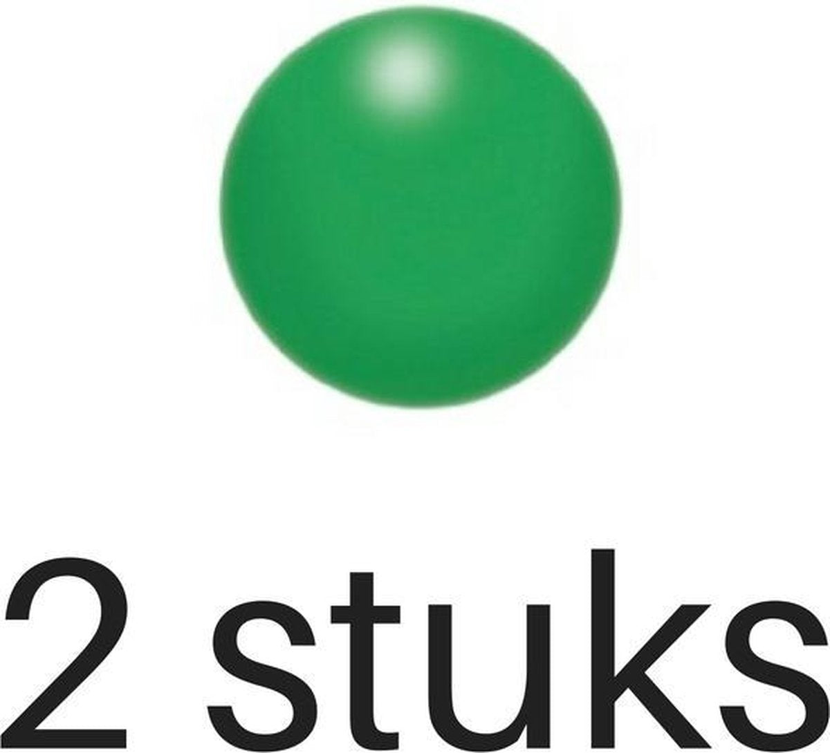2 stuks stressbal om hand