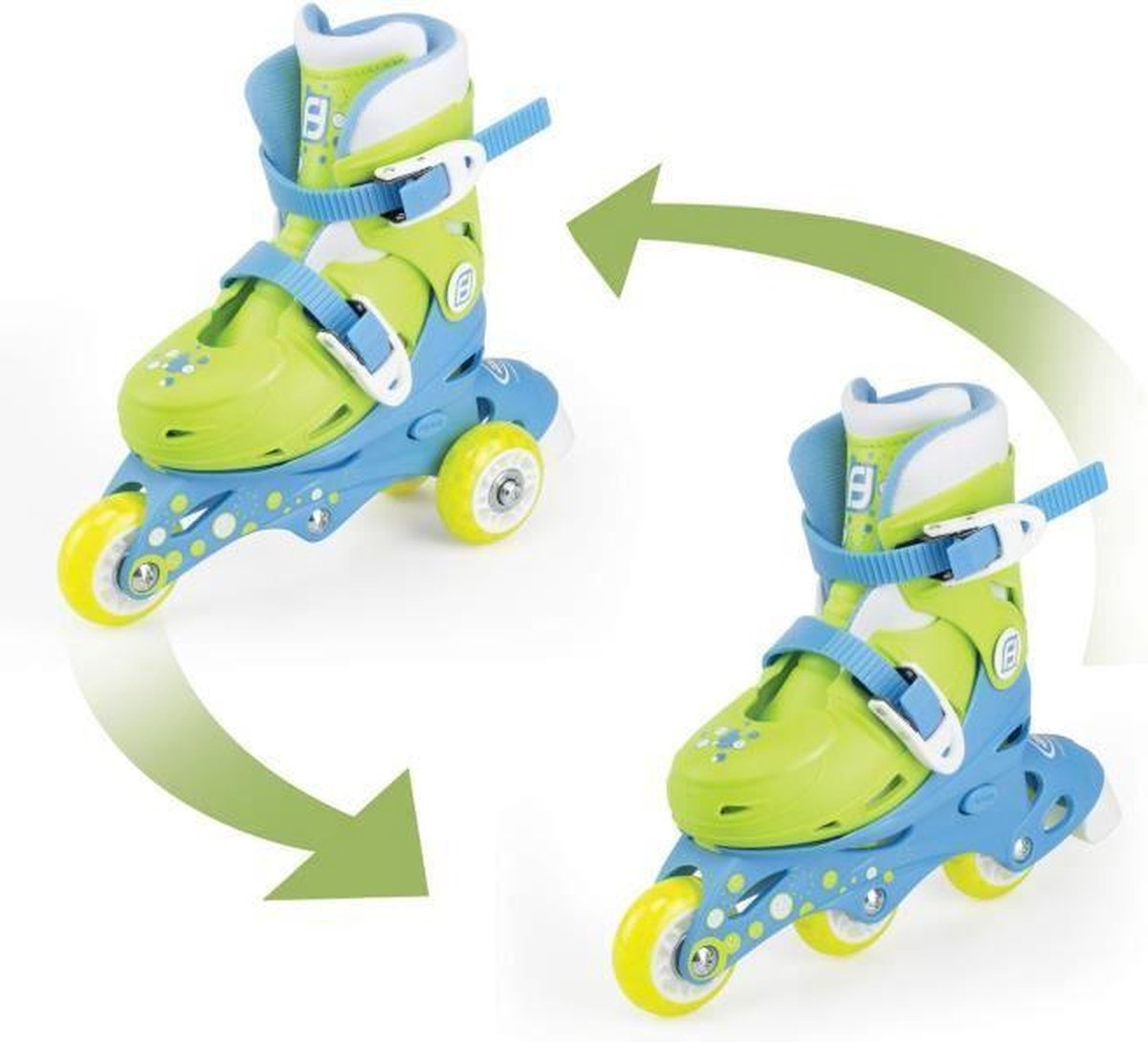FUNBEE Inline Roller 2 in 1 (3 wielen) blauw voor kinderen