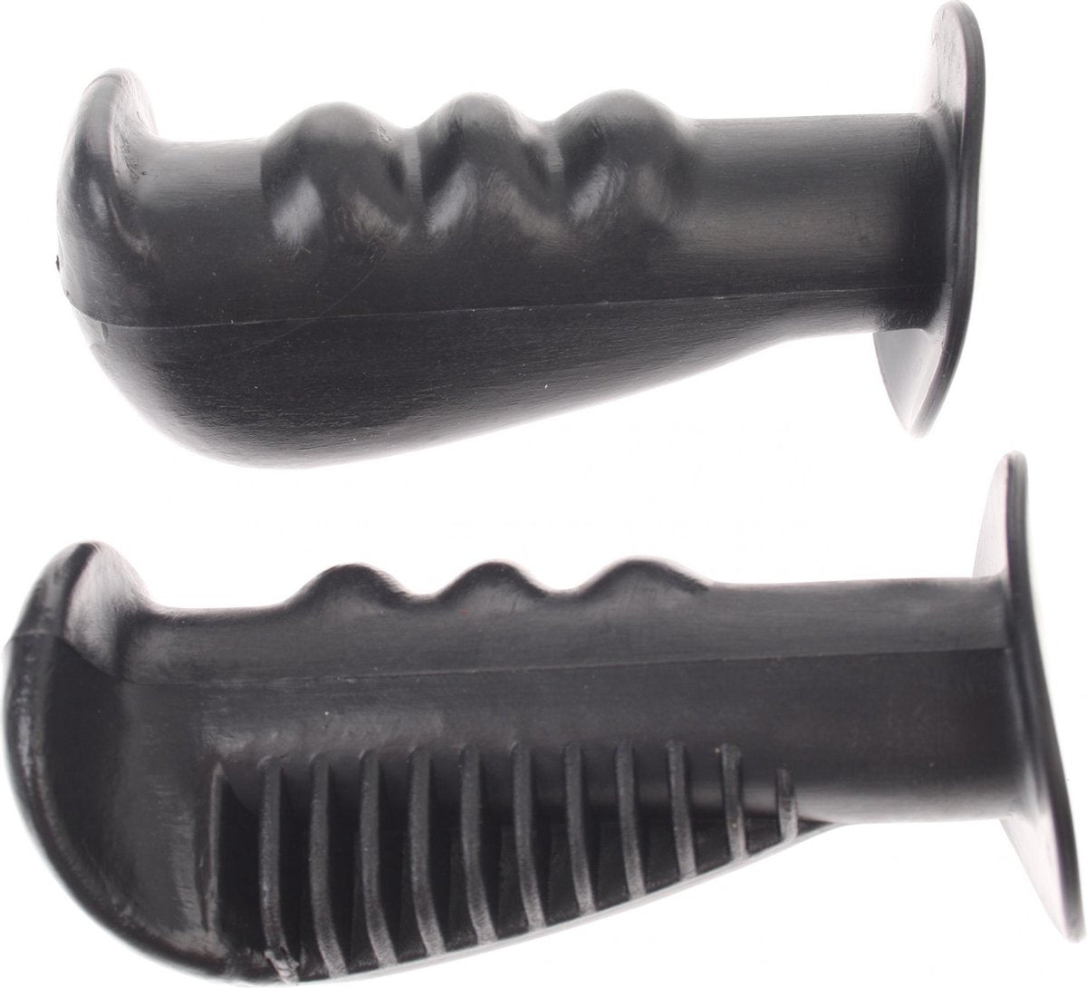 Hzb Handvat Bmx Freestyle Cross Rubber 105 Mm Zwart 2 Stuks