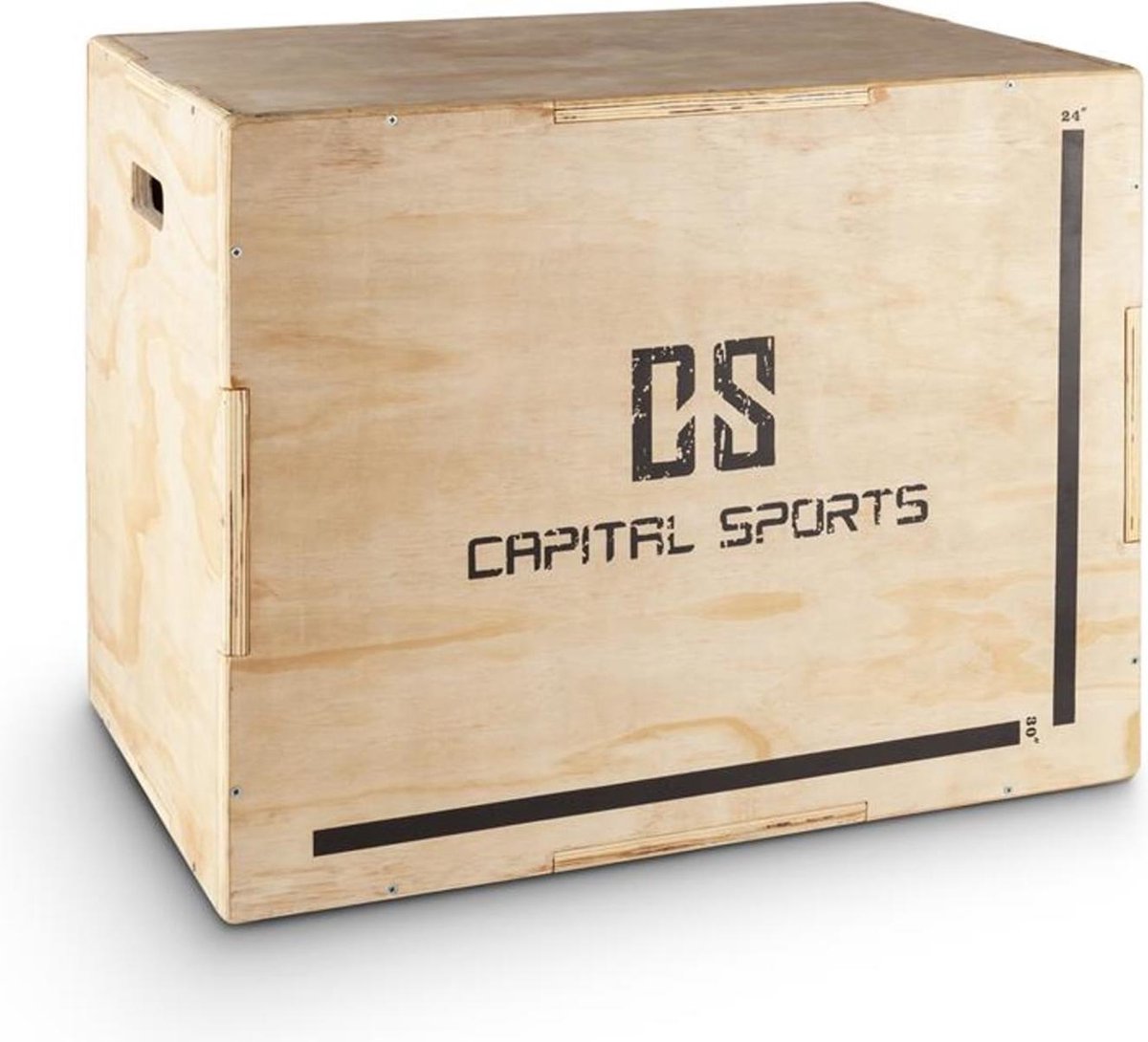 Shineater Plyo-box jump box 3 hoogten 20" 24" 30" hout