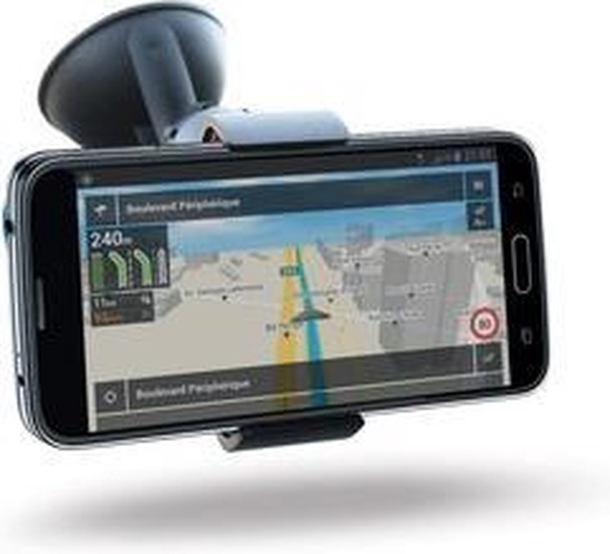 Mobilis Universal Car Holder for Smartphone 3-6'' Mobiele telefoon/Smartphone Zwart Passieve houder