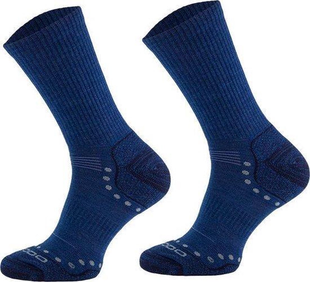 Comodo Wandelsokken met Merinowol en Alpacawol - Lichte Thermoregulerende Sokken - Denim Blauw 39/42