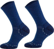 Comodo Wandelsokken met Merinowol en Alpacawol - Lichte Thermoregulerende Sokken - Denim Blauw 39/42