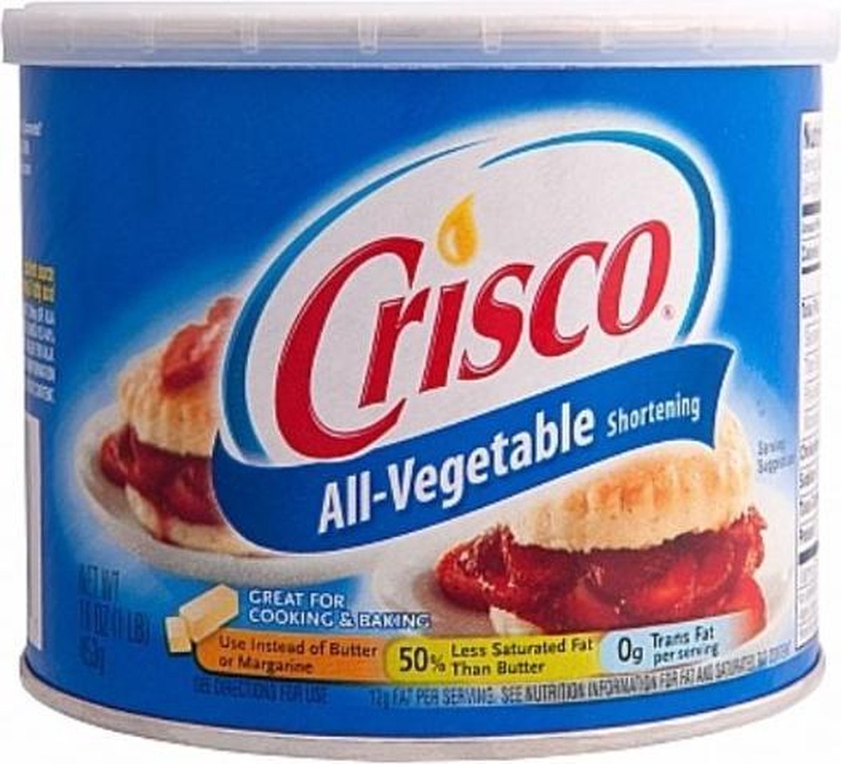 Crisco Fisting Glijmiddel - Inhoud 453 gram