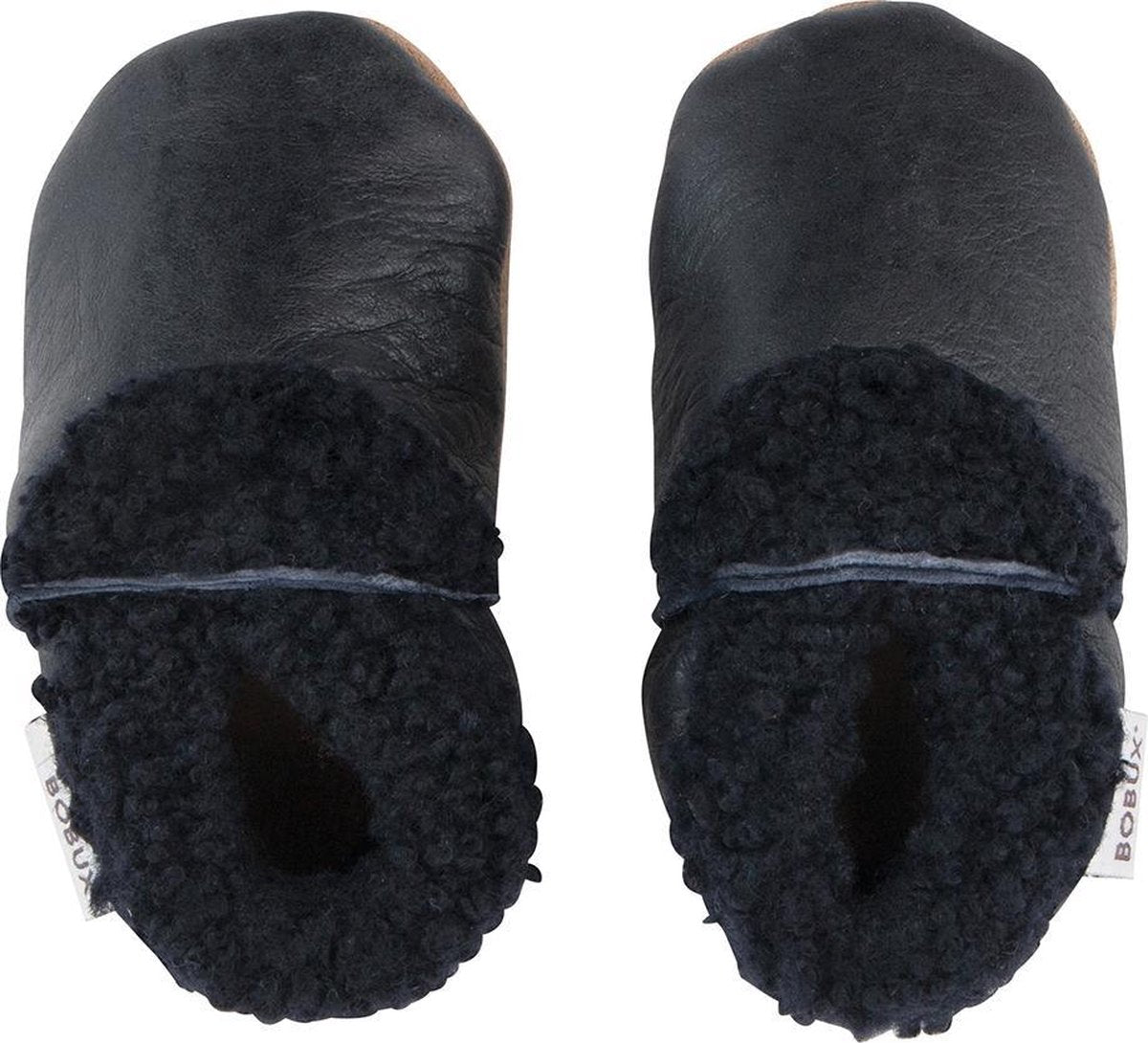 Bobux - Soft Soles - Slinks navy - Babyslofjes - EU 17