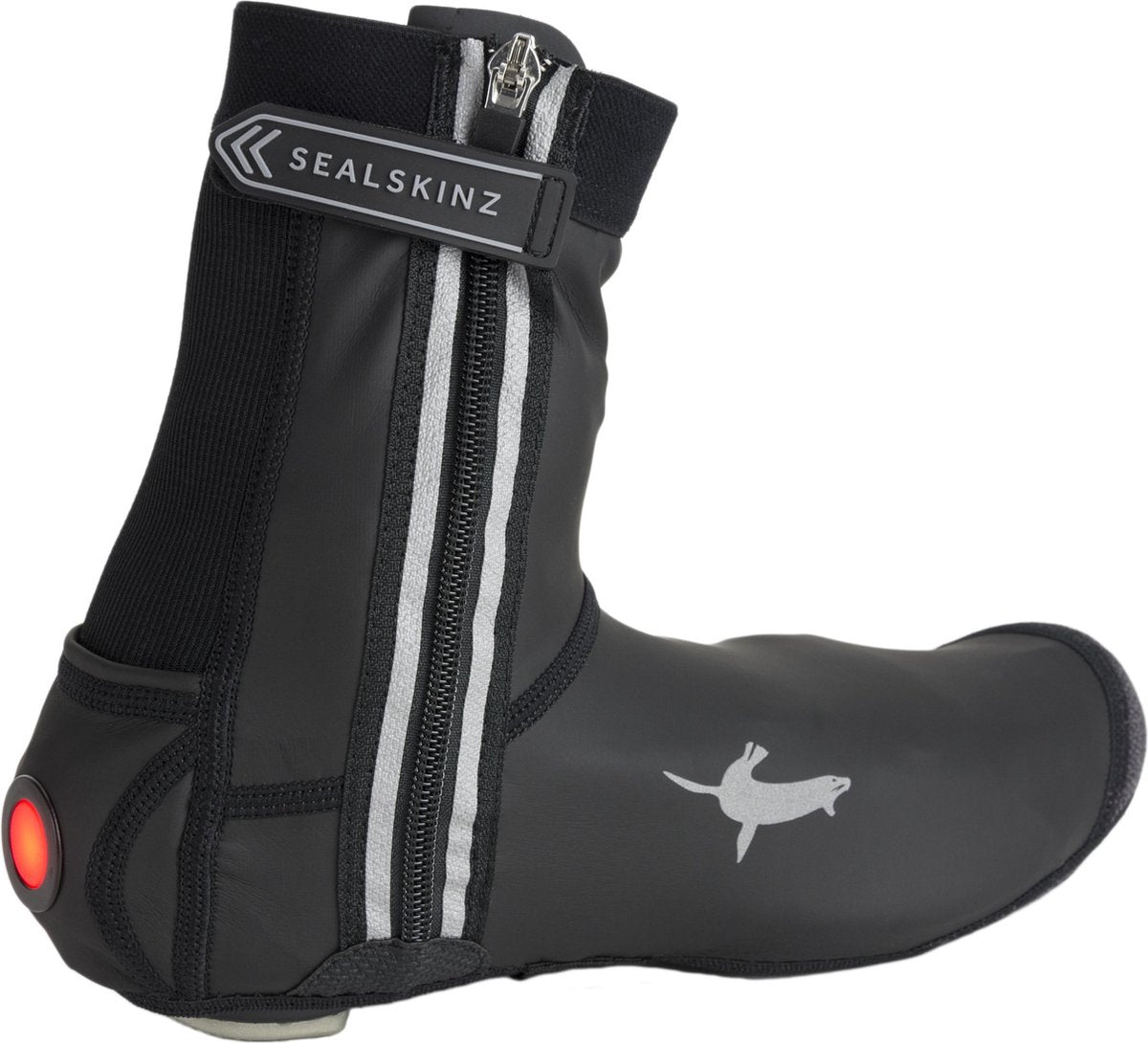 Sealskinz All Weather LED Open Sole Cycle Overschoenen Unisex - Maat S