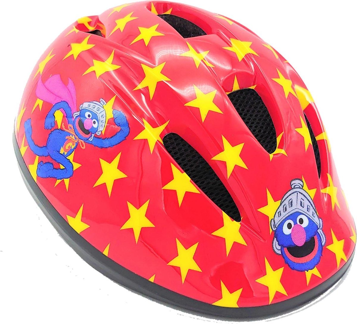 Fietshelm Kind - Grover Helm - Verstelbare Kinderhelm (48-53 cm) - 2 tot 5 jaar - Rood