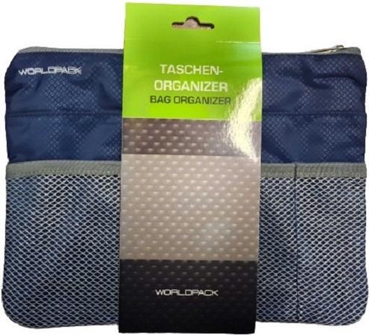 Worldpack Travel Organiser 27 Cm Polyester Donkerblauw