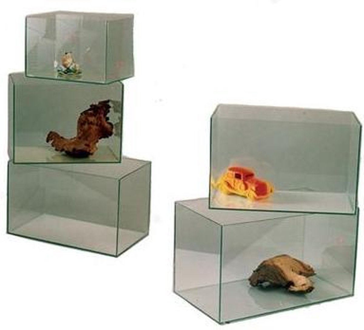 Aquarium gelijmd 50x30x30 cm