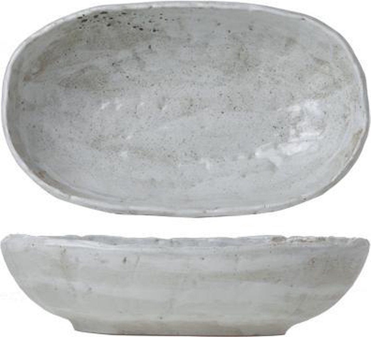 Dolmen Schaal Ov. 26.5x16xh7cm