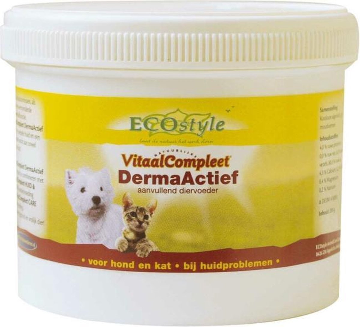 Ecostyle vitaalcompleet derma actief gevoelige huid en botten - 1 st à 200 gr