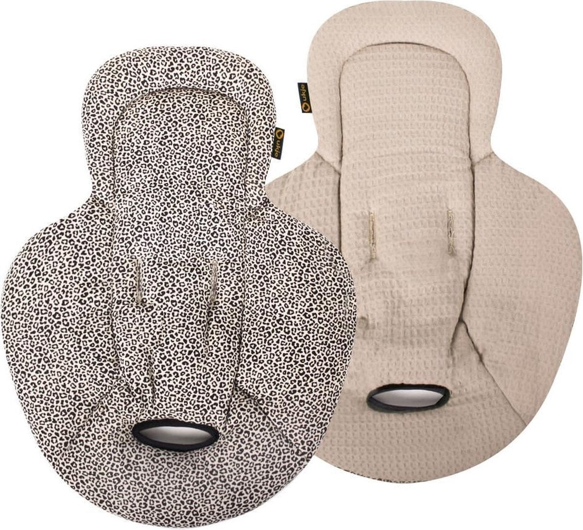 Ukje Verkleinkussen Mamaroo - Zacht katoen - Taupe Luipaard
