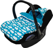Inlegkussen - Buggykussen - Buggy inleg - Wolk Roze