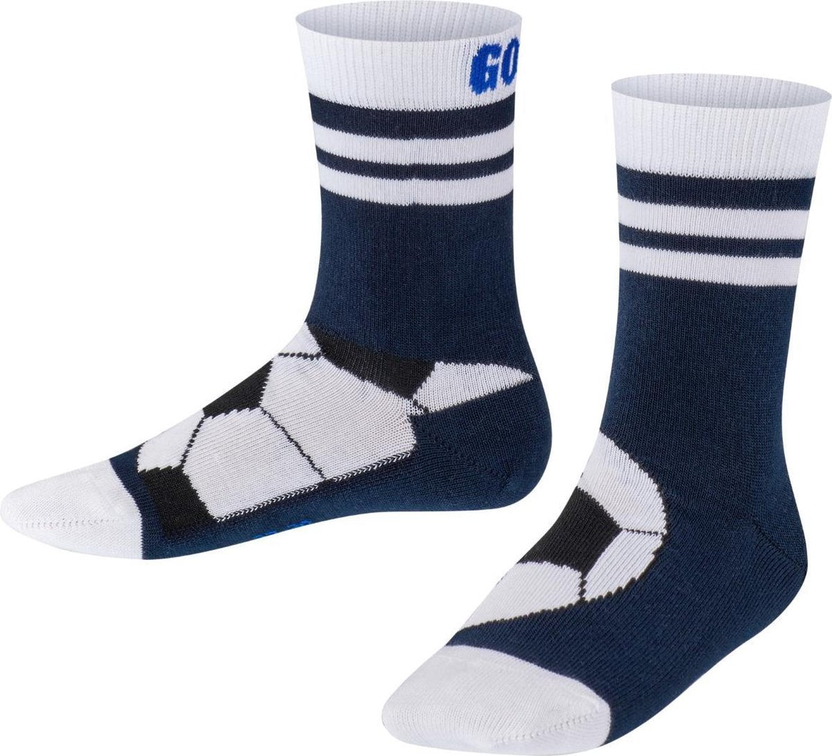 FALKE Active Soccer Sokken Kinderen 12933 - Blauw 6120 marine Kinderen - 39-42