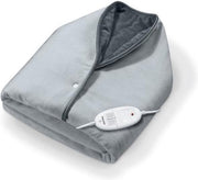 Beurer CC 50 Elektrisch deken 100 W Grijs Fleece