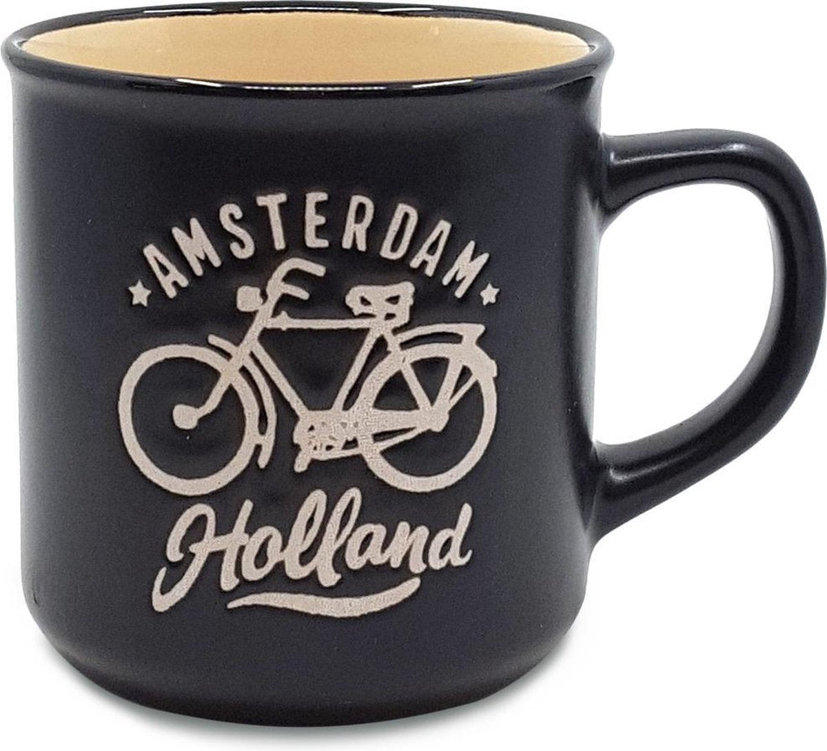 Campmug Beker Klein Zwart - Souvenir