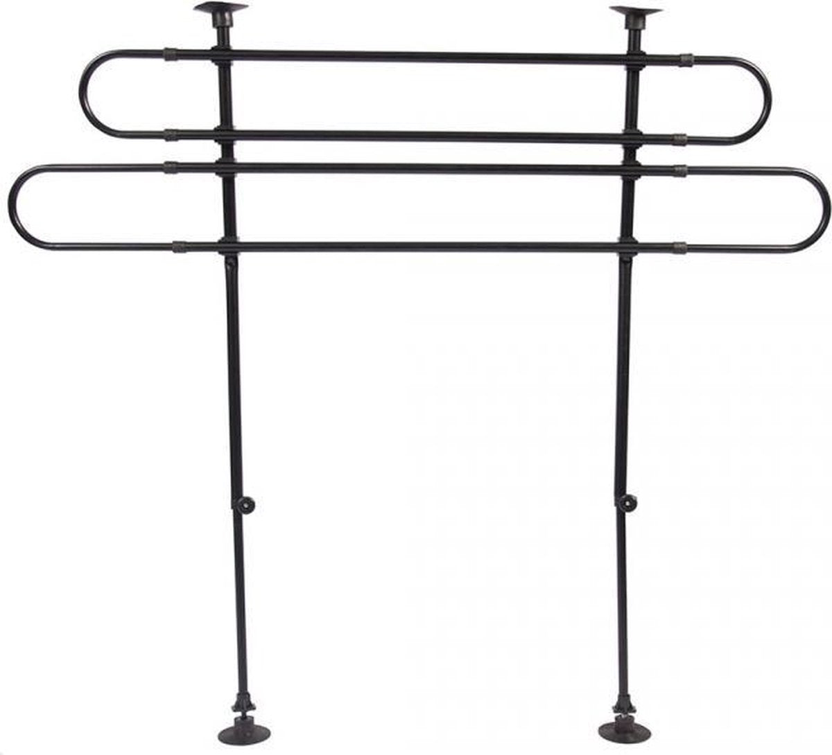 Autorek 2stang onder hoek 85-140/75-110cm