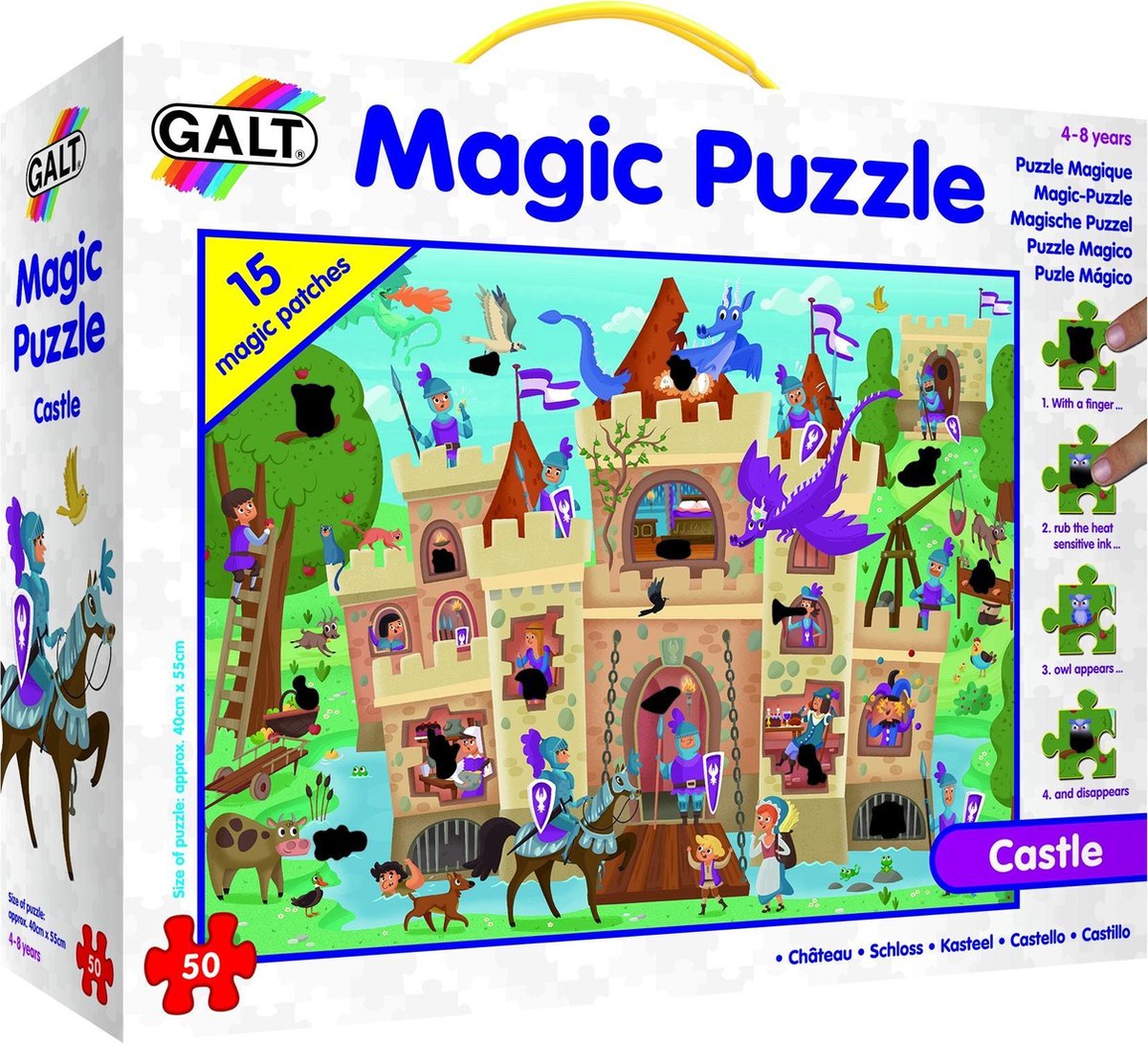 Galt Magische Legpuzzel Kasteel 50 Stukjes