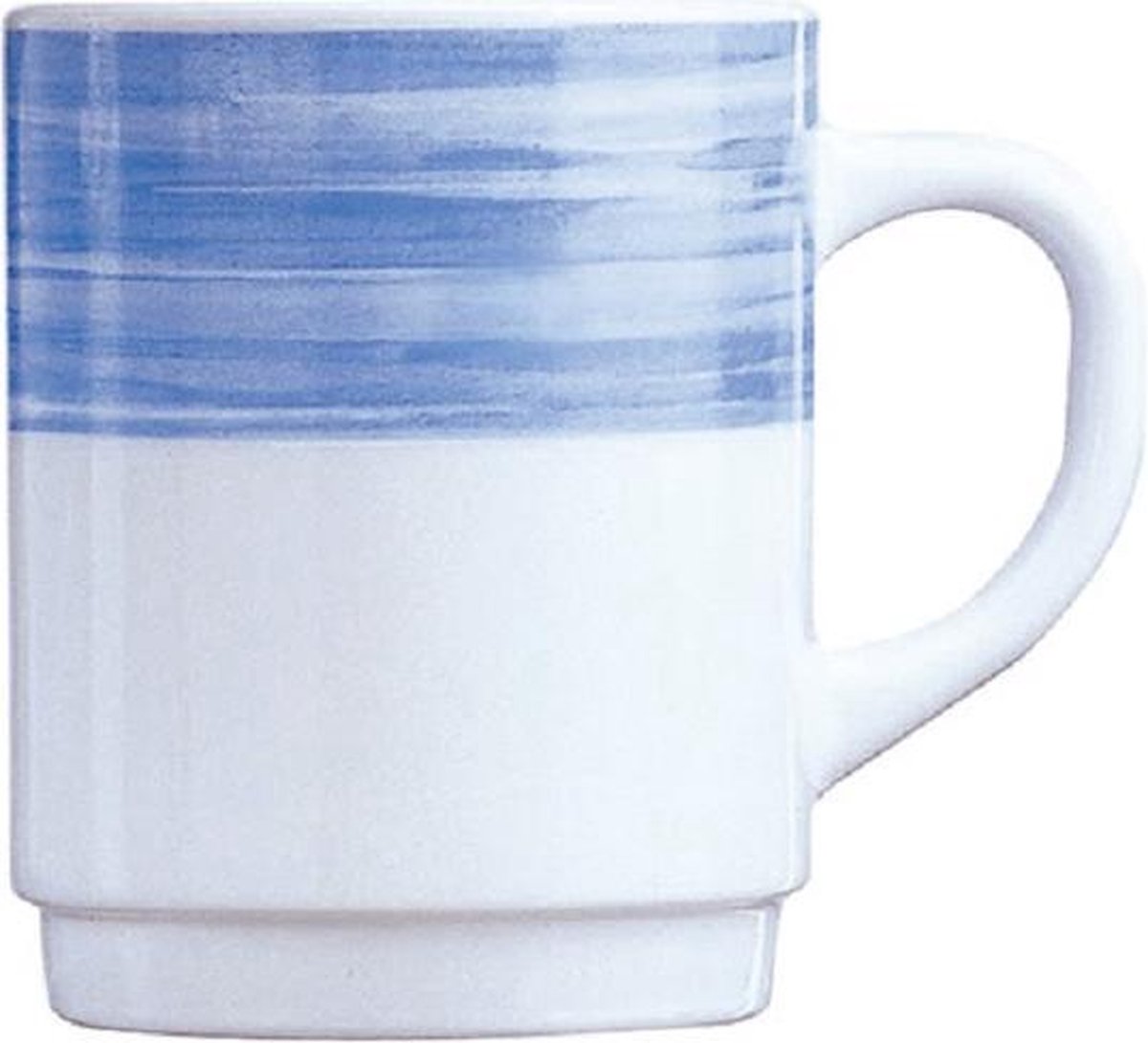 Brush - Beker - Blauw - 25cl - (Set van 6)
