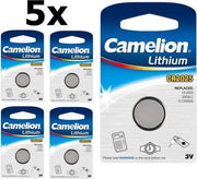 5 Stuks - Camelion CR2025 3v lithium knoopcel batterij