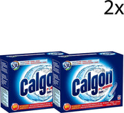 Calgon 3 in 1 Powerball Tabs Wasmachine Reiniger en Anti kalk - 55 Tabletten x2