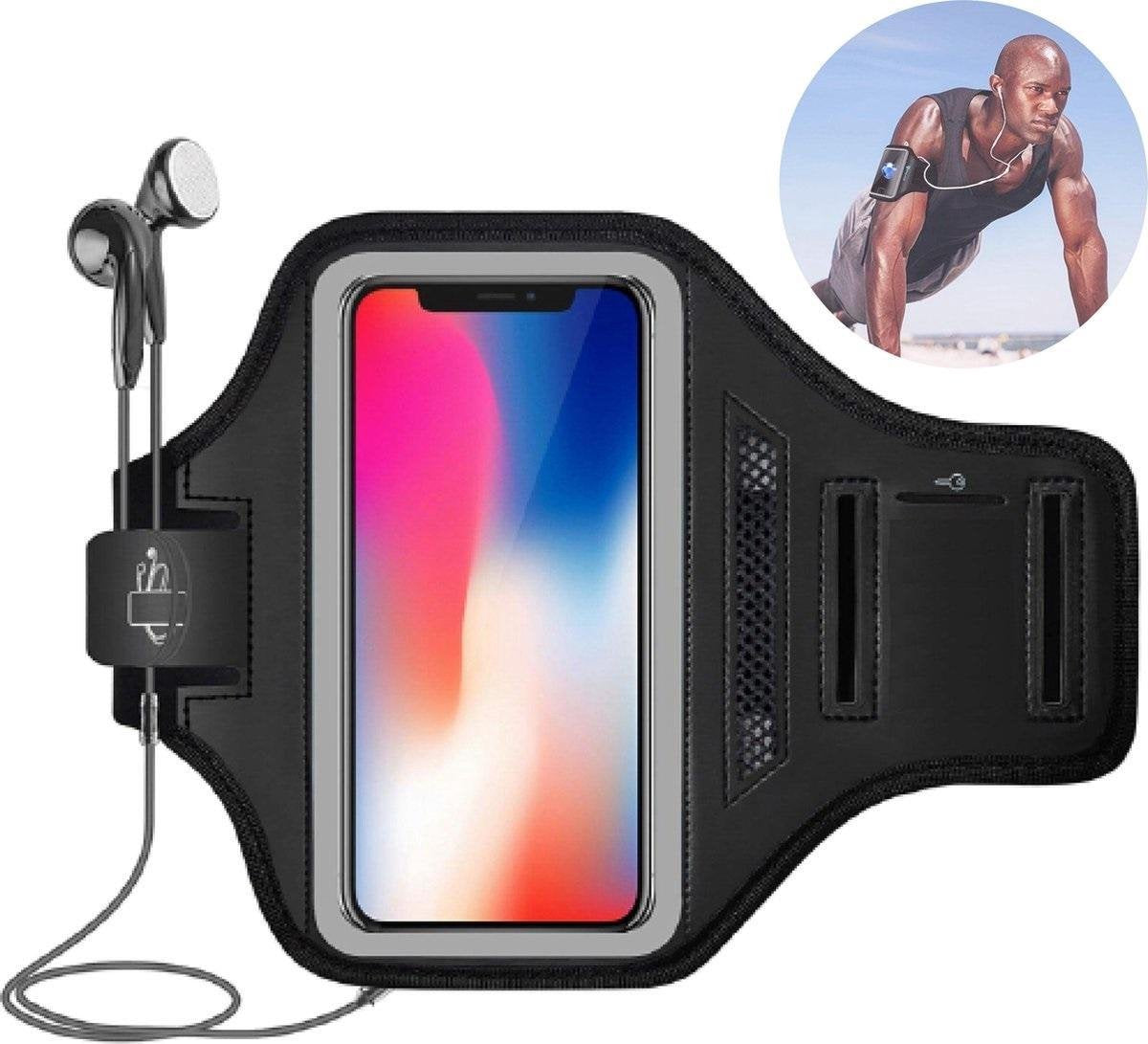 Hardloop Armband Telefoon | iPhone 12 / 12 Pro | Hardloop Armband | Hardloop Telefoonhouder Apple iPhone 12 / 12 Pro / 12 Pro Max | Hardloop Telefoonhouder | Hardloop Armband