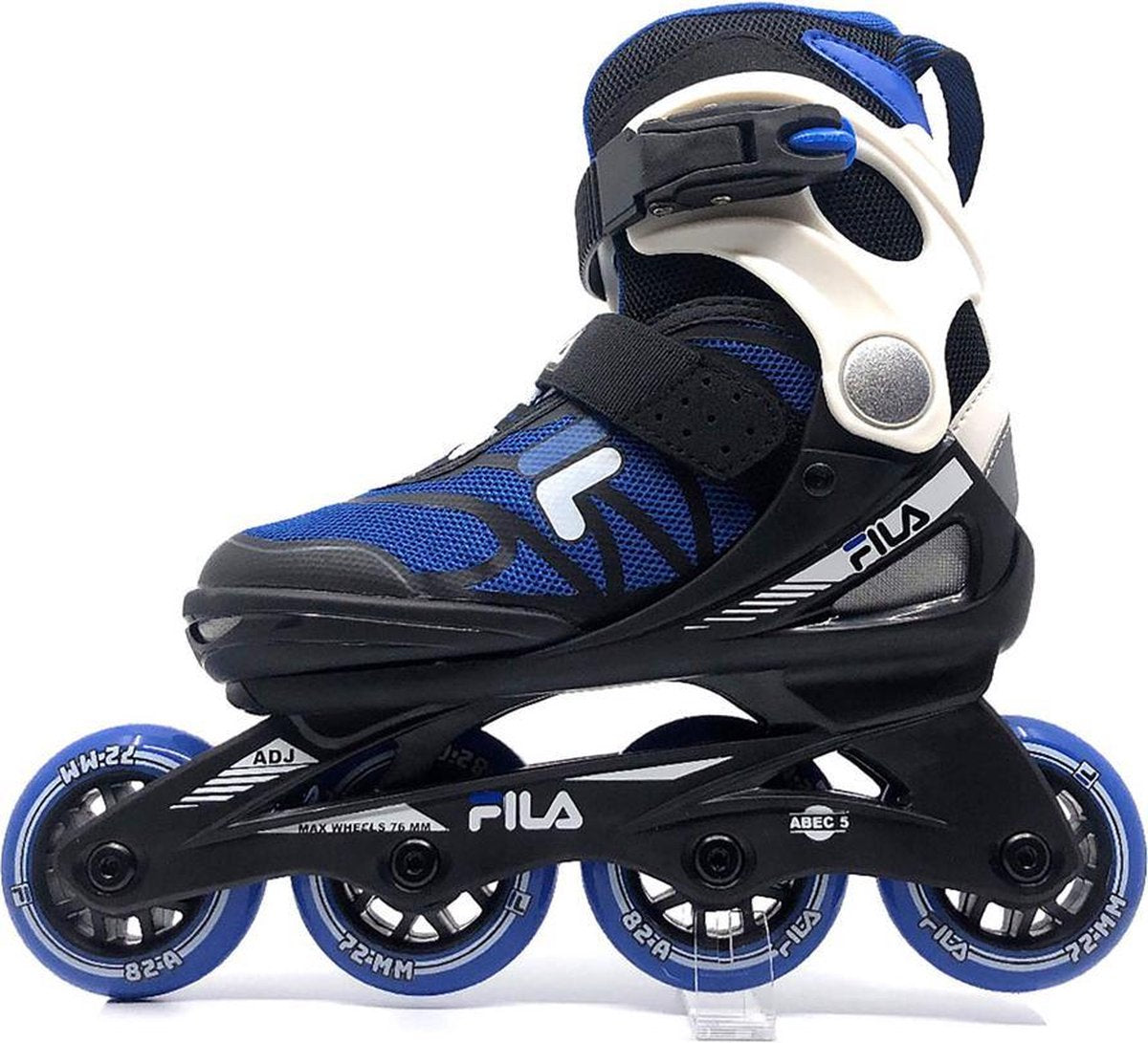 Fila Inlineskates - Maat 28-32 - Unisex - blauw/zwart/wit