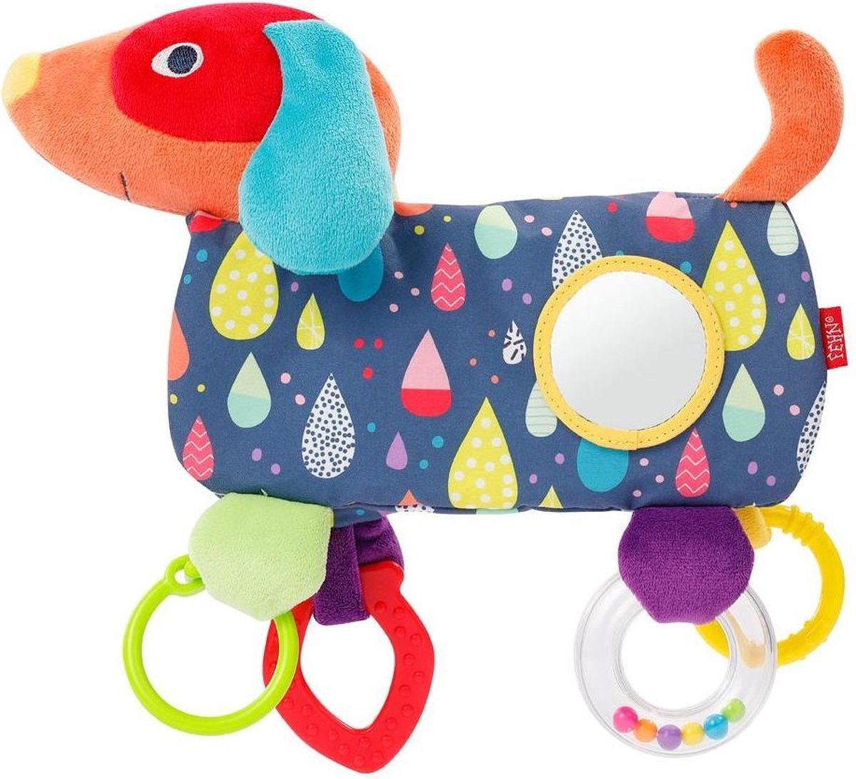 Fehn Kinderwagenspanner Color Friends Junior 26 Cm Pluche