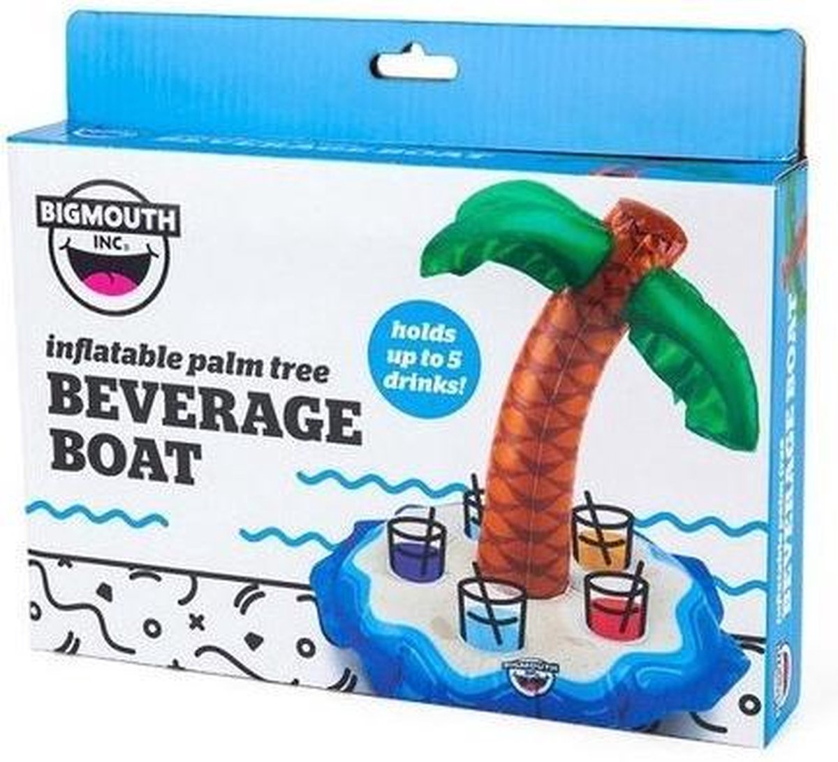 Bigmouth Opblaasbare Eiland Beverage Boat