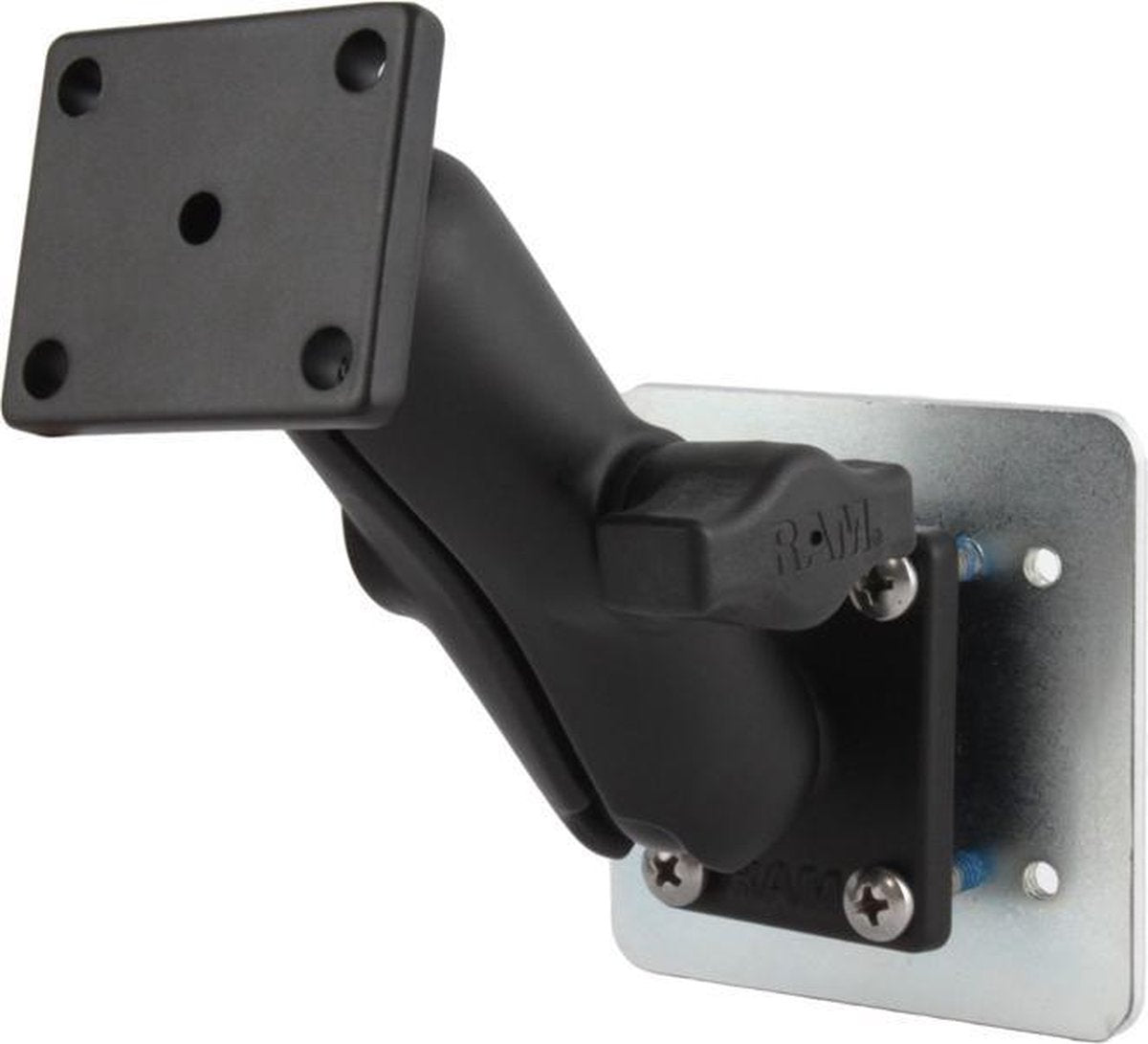 RAM Mount Klemhouder met 2 B-kogels en backing plate RAM-B-141-BPU