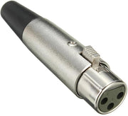 3 Pin XLR Jack Female Microfoon 18AWG Adapter