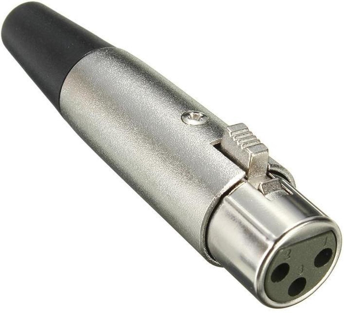 3 Pin XLR Jack Female Microfoon 18AWG Adapter