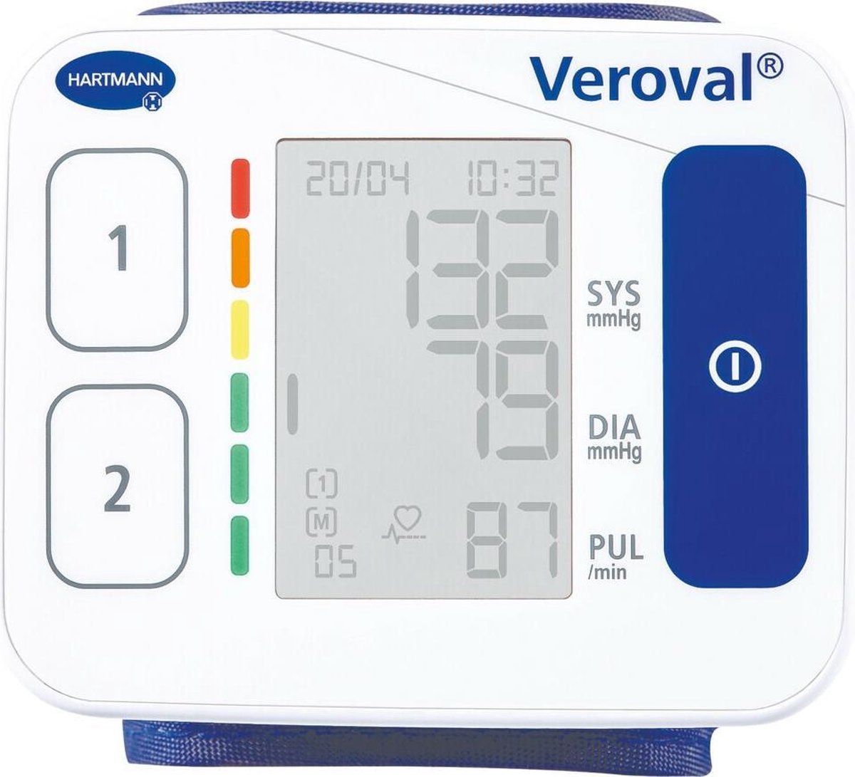 Hartmann Veroval Compact BPW22 polsbloeddrukmeter