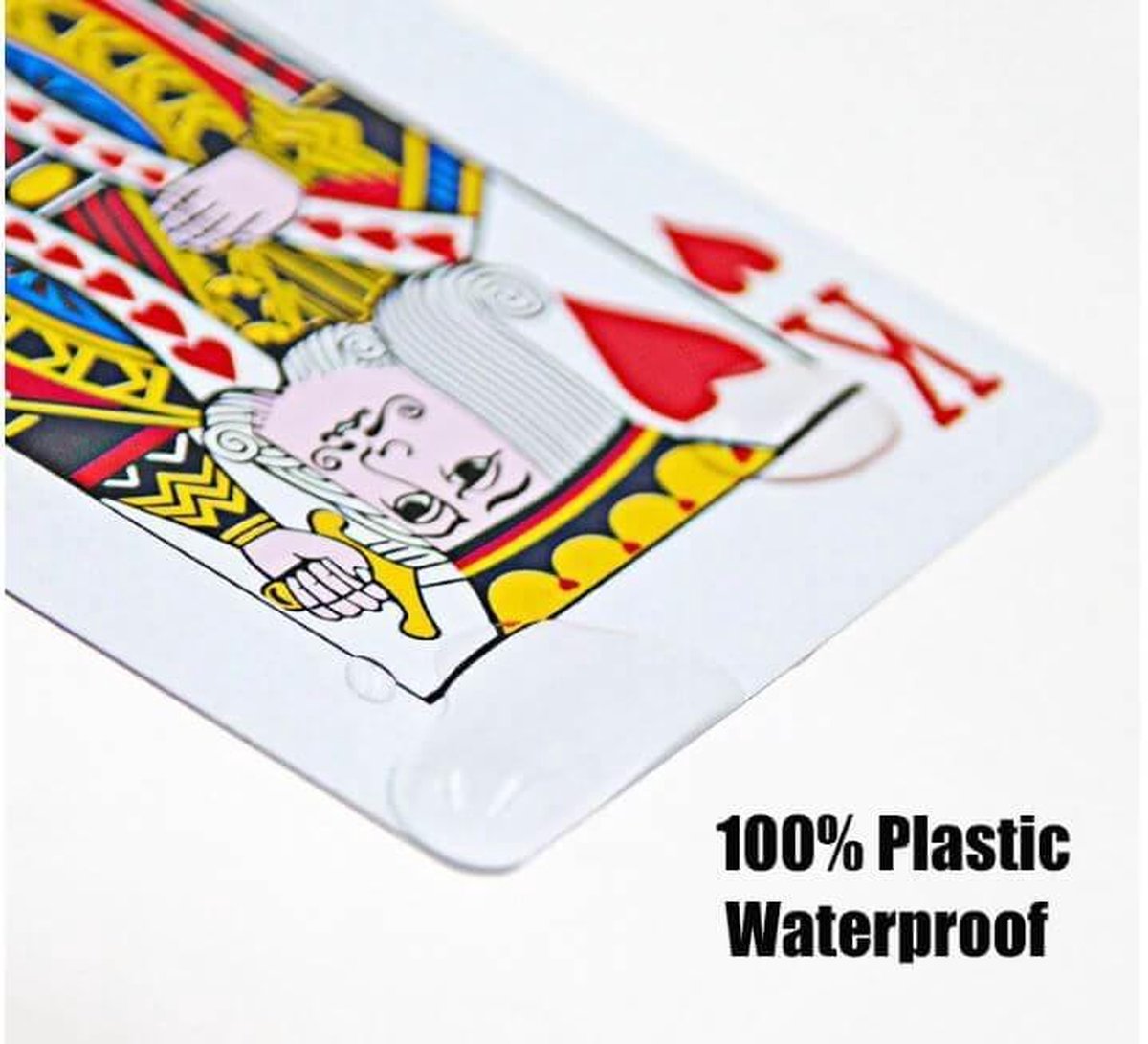 Waterafstotende speelkaarten