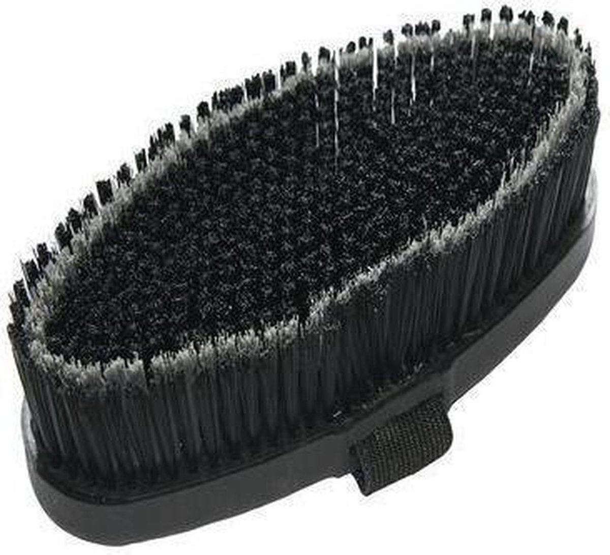 Kerbl Brush/Co Middelharde Borstel Zwart/grijs