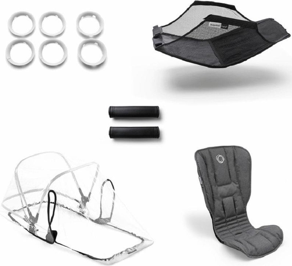 Bugaboo Bee 5 - Style Set - Grey Melange