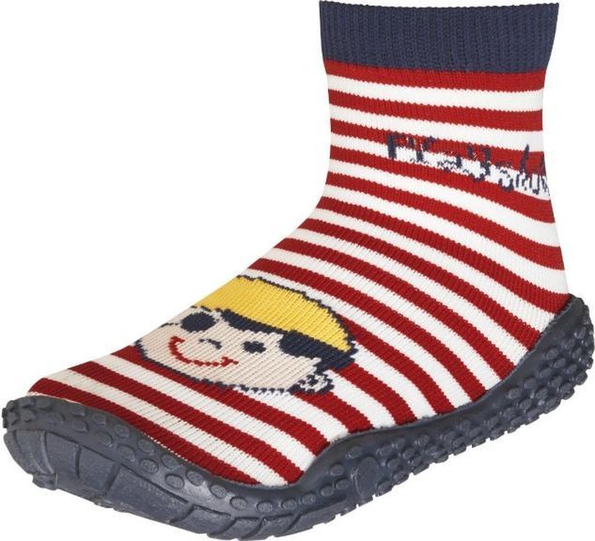 Playshoes zwemsokken rood piraat